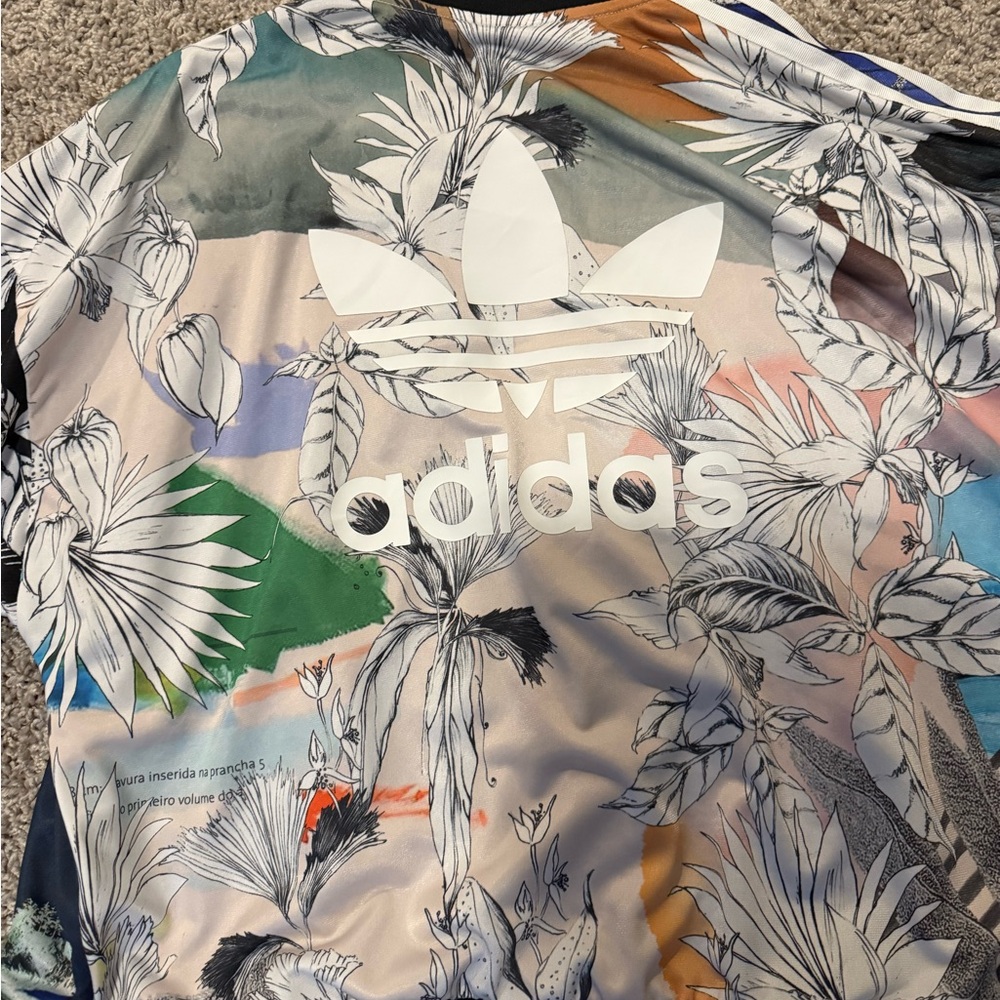 Adidas Floral Graphic Jacket